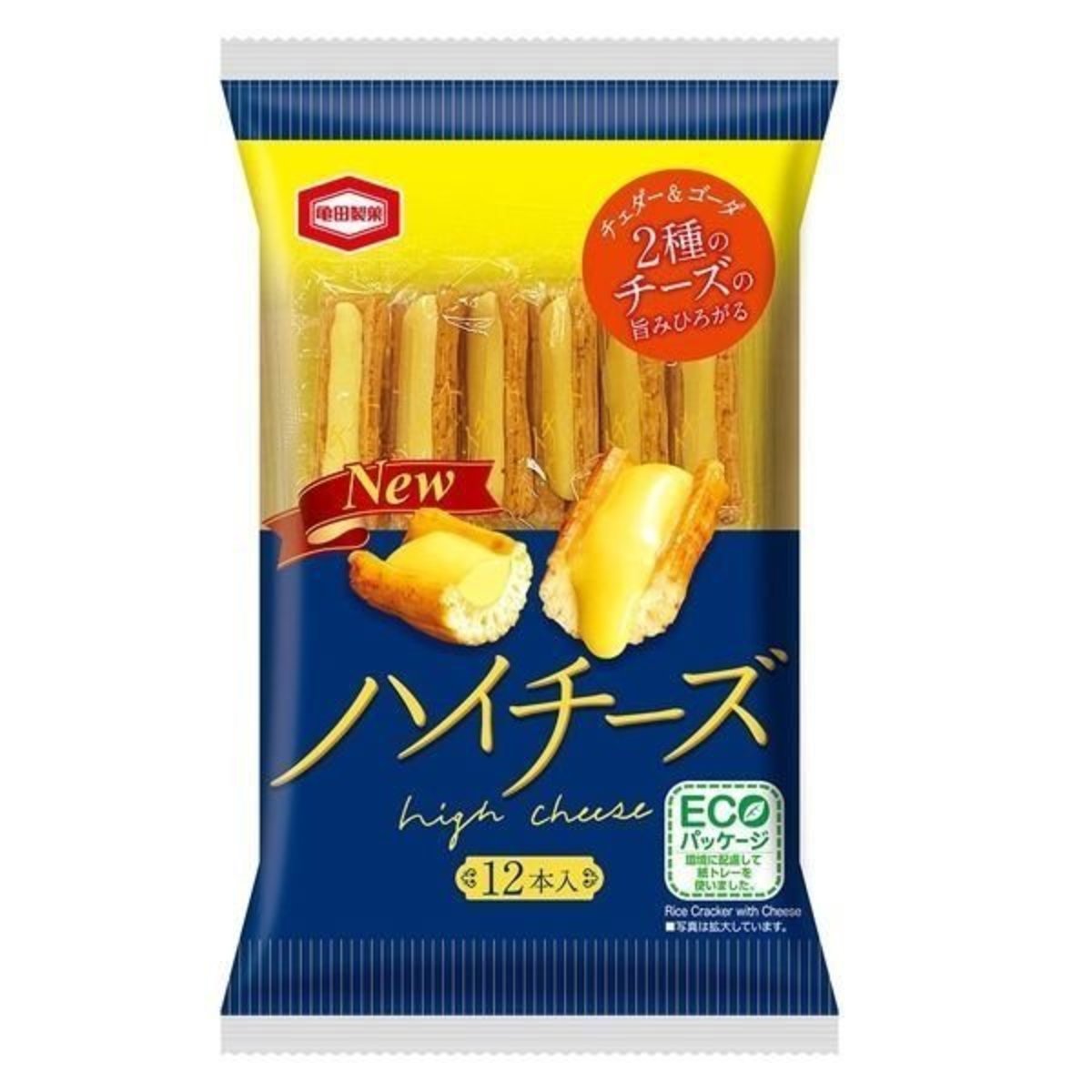亀田製菓 - 2 種芝士棒 12's 亀田製菓 - 2 種芝士棒 12's